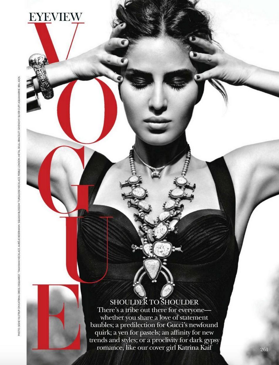 Katrina Kaif poses for Vogue Photo Shoot