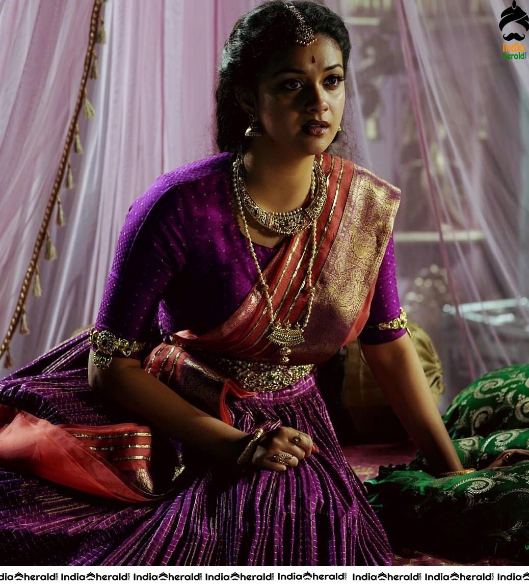 Keerthy Suresh Unseen Photos As Legendary Actress Savithri