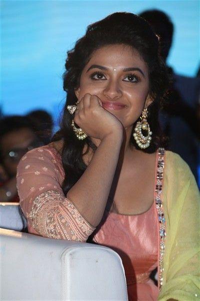 Keerty Suresh Pics At Remo Logo Launch