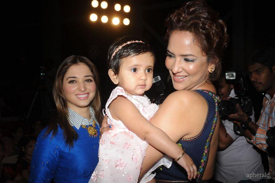 Lakshmi Manchu And Tamannah stills At Dongata audioa launch