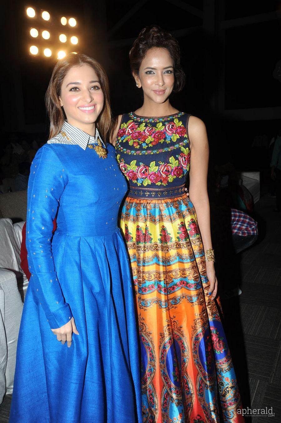 Lakshmi Manchu And Tamannah stills At Dongata audioa launch
