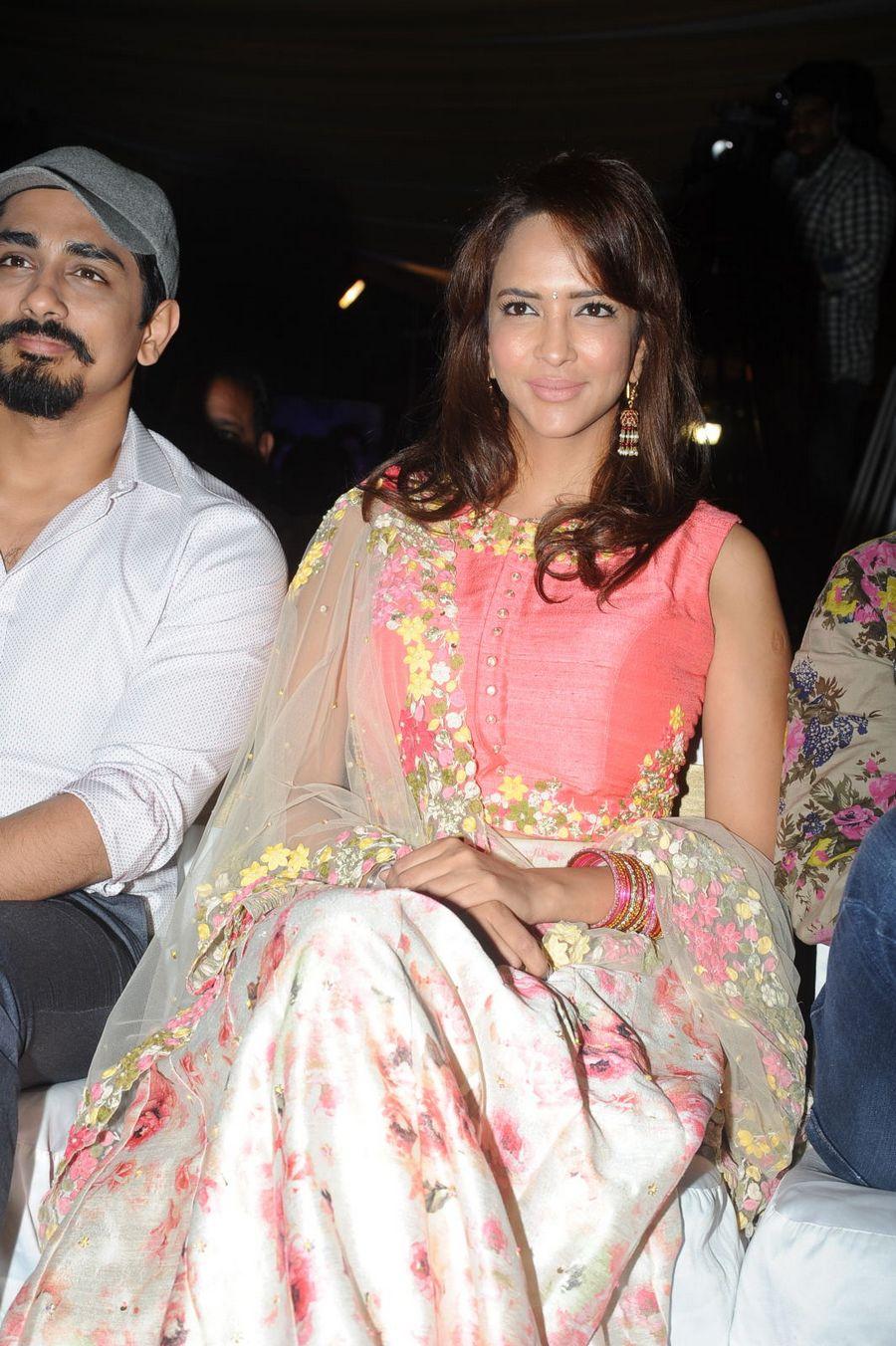 Lakshmi Manchu Stills At Naalo Okkadu Audio Launch
