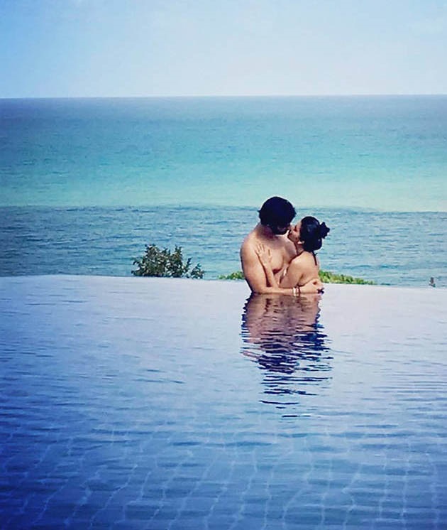 Leaked Honeymoon Hot Photos Of Charu Asopa And Rajeev Sen S
