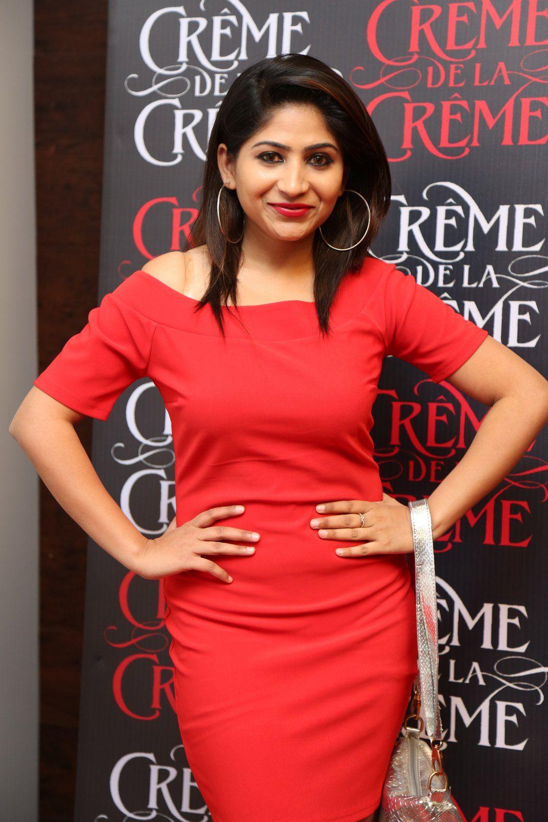 Madhulagna Das Red Dress Pics