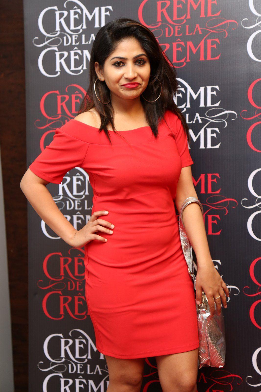 Madhulagna Das Red Dress Pics