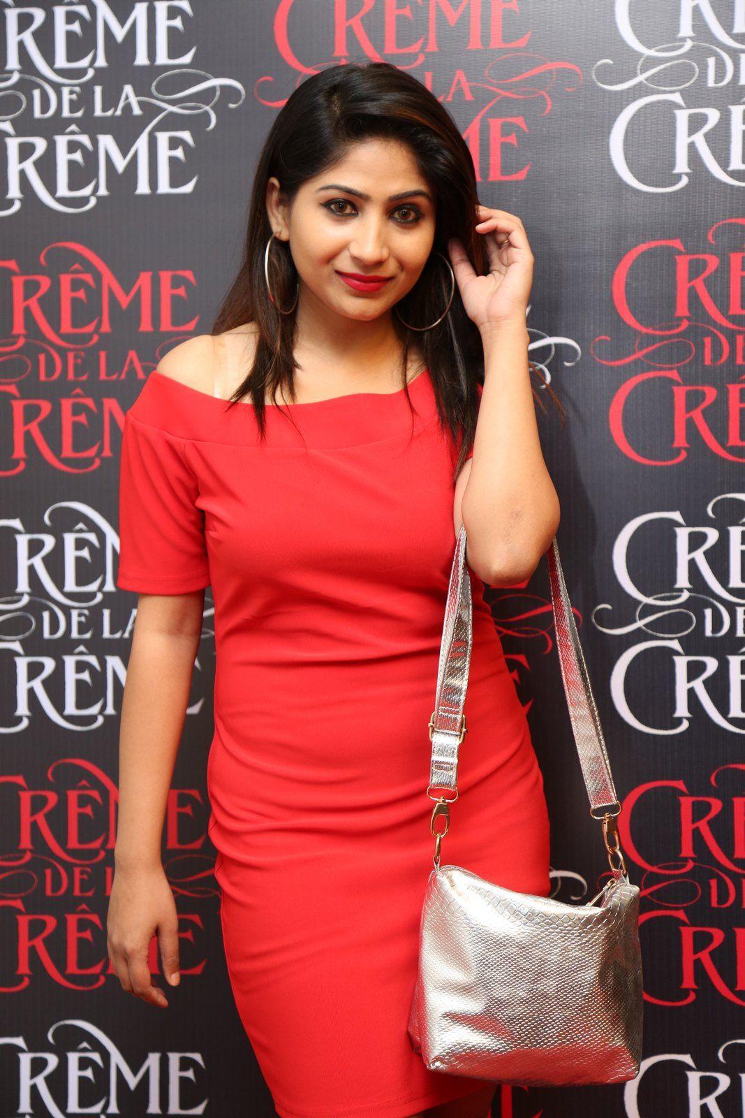 Madhulagna Das Red Dress Pics