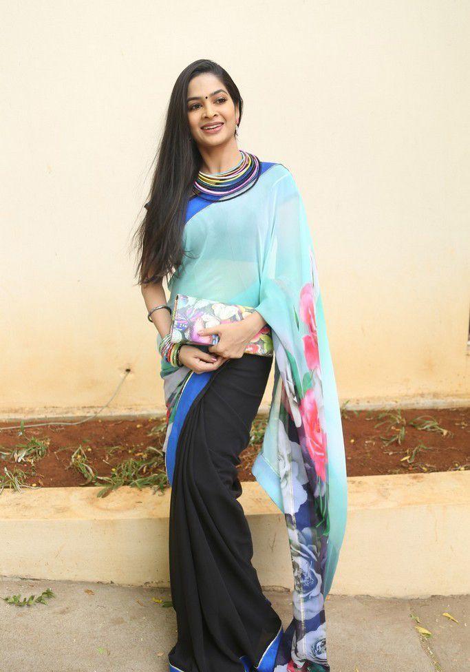 Madhumitha Beautiful Saree Pics