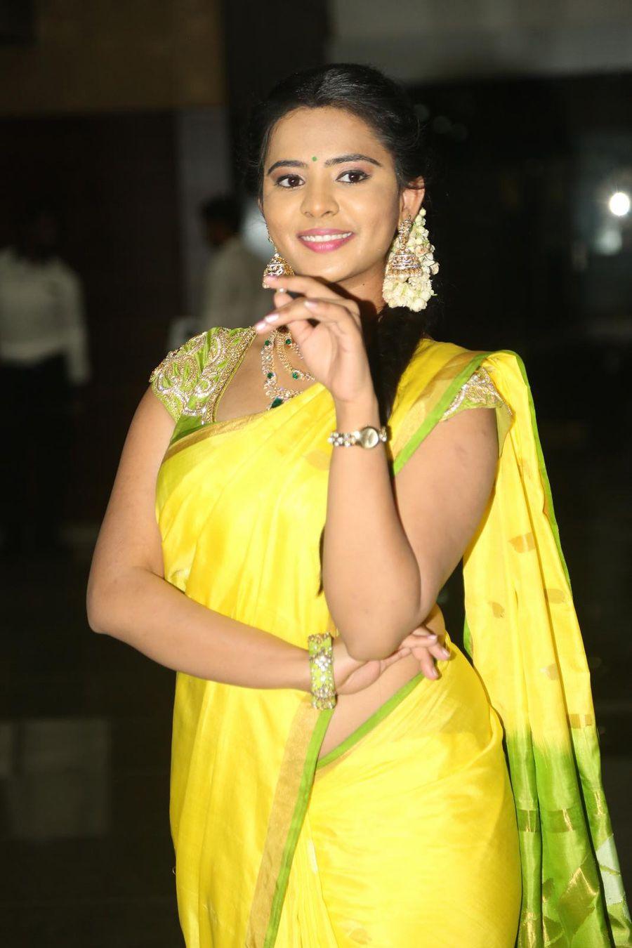 Manasa Stills at Savitri Audio Launch