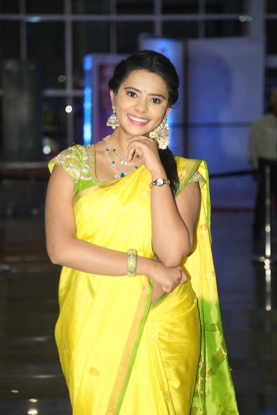 Manasa Stills at Savitri Audio Launch