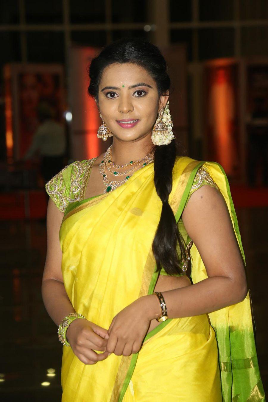 Manasa Stills at Savitri Audio Launch