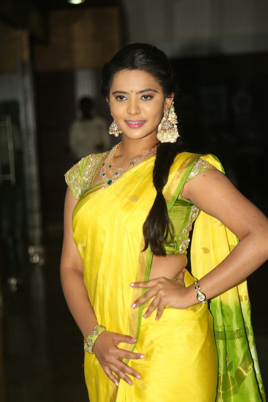 Manasa Stills at Savitri Audio Launch