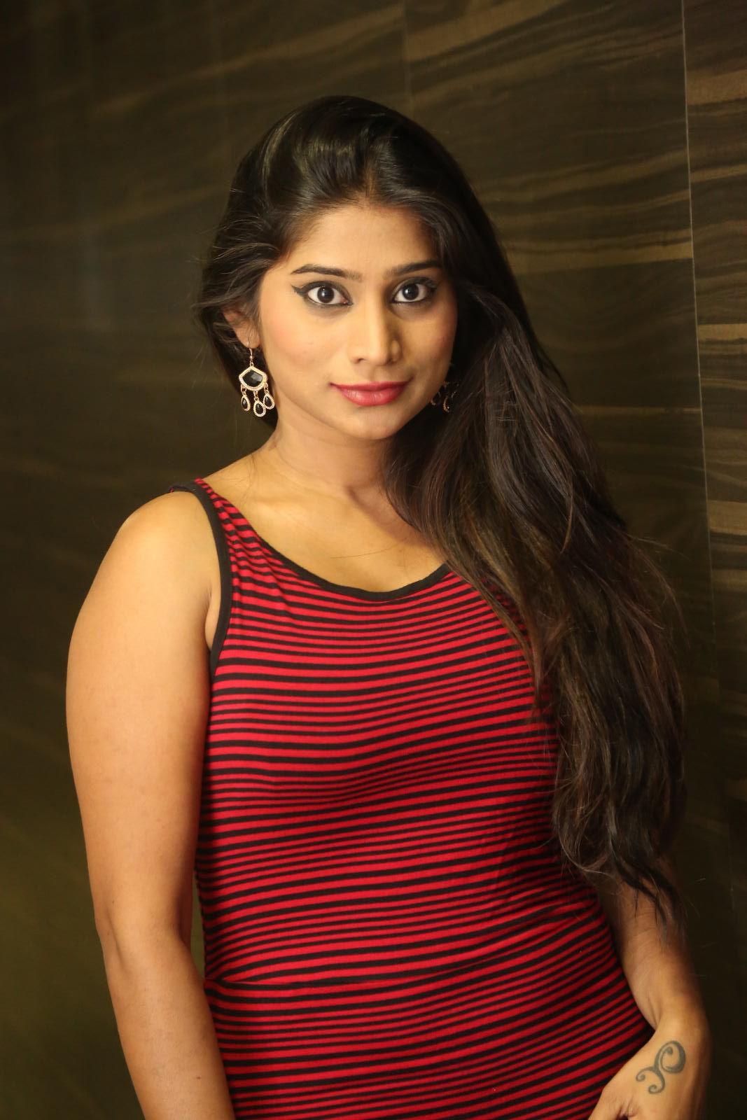 Midhuna Half Saree Pics