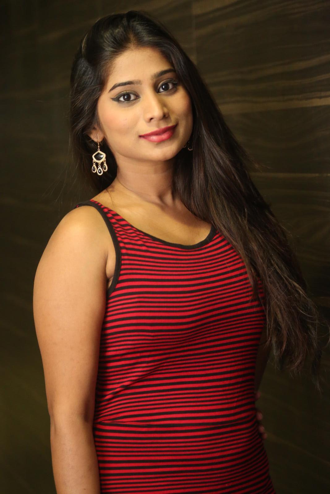 Midhuna Half Saree Pics