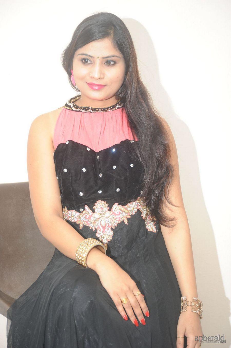 Mounika Stills At Naalo Okkadu Audio Launch