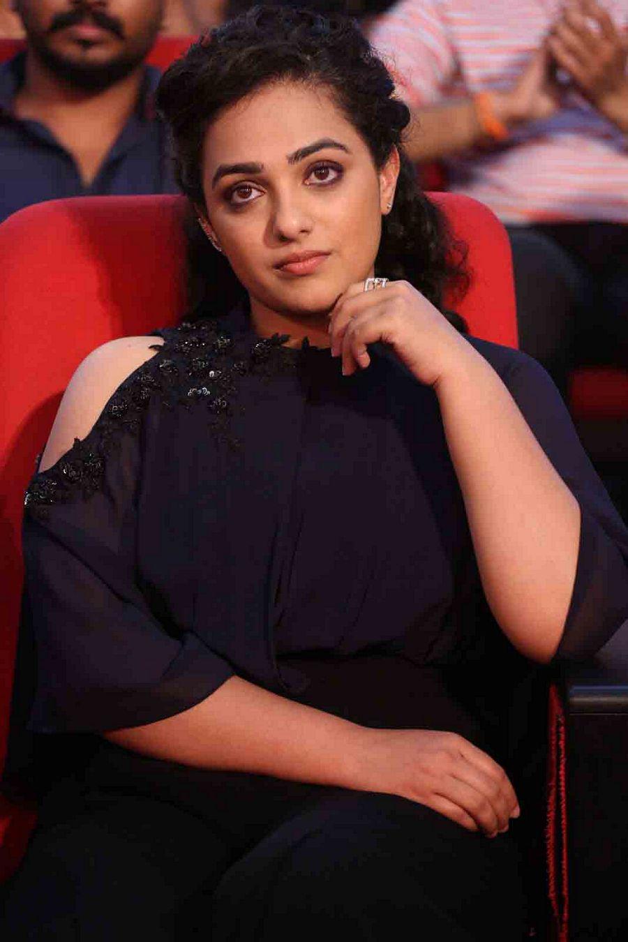 Nithya Menon Stills at Janatha Garage Audio Launch