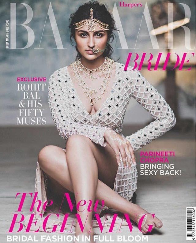 Parineeti Chopra Bazaar Bride Magazine March 2016 Photos