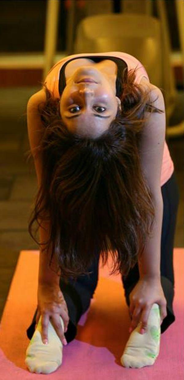 Raashi Khanna Doing Yoga Stills