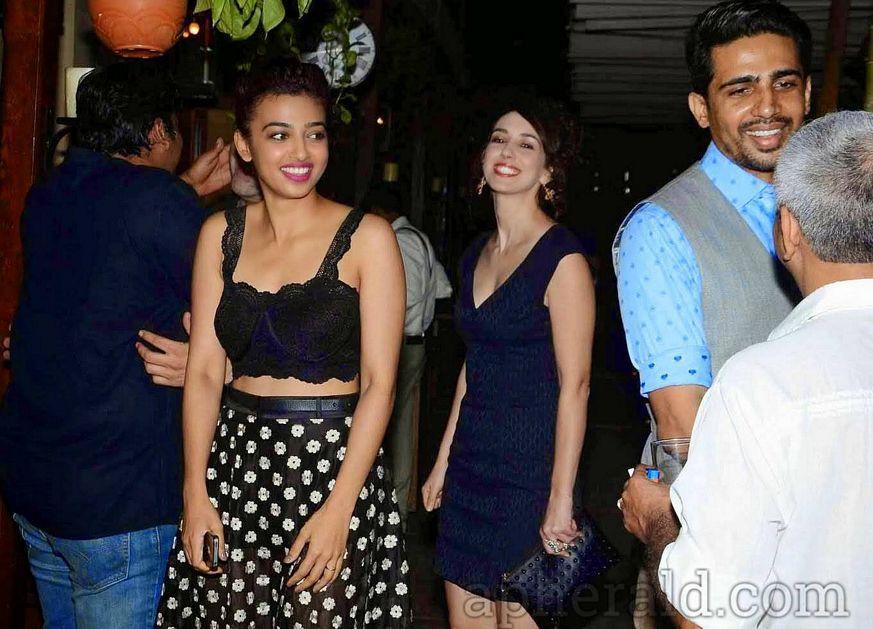 Radhika Apte Stills At Hunterrr Movie Success Party
