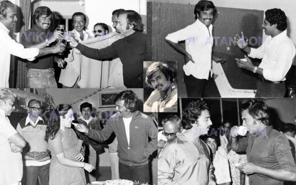 rajinikanth rare photos