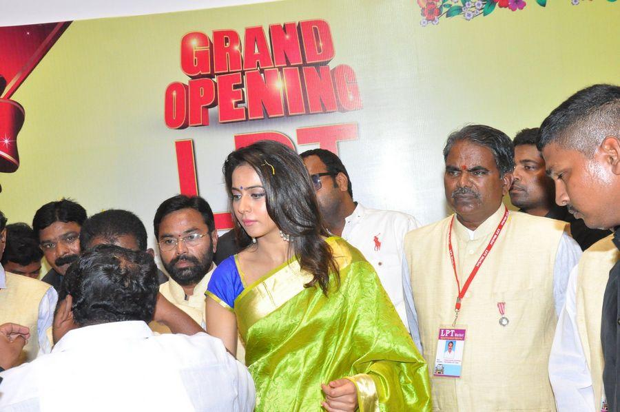 Rakul Preet Singh Inaugurates LPT Market Photos