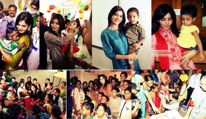 Rare And Cute Photos Of Gorgeous Samantha