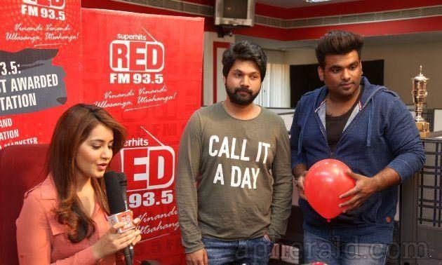 Rashi Khanna Cute Stills At Red FM