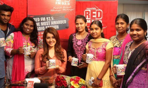 Rashi Khanna Cute Stills At Red FM