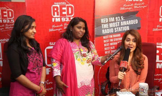 Rashi Khanna Cute Stills At Red FM