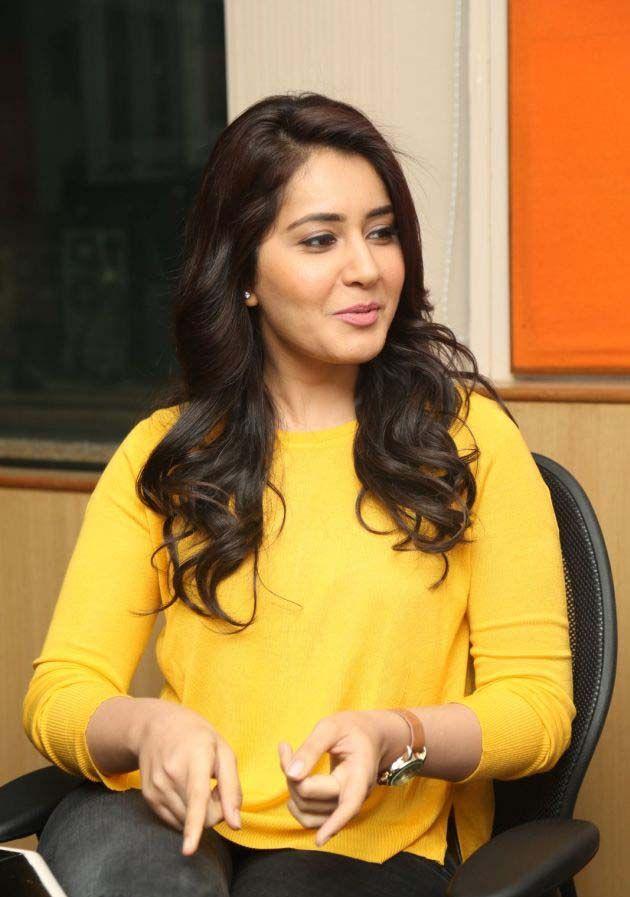 Rashi Khanna Latest Stills at Bengal Tiger Movie App Launch