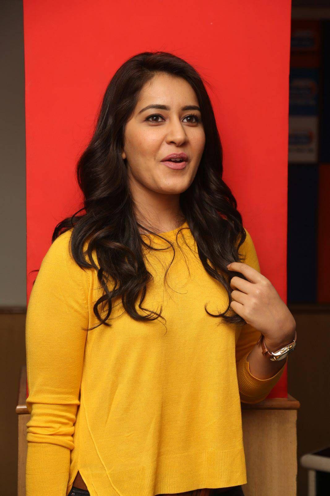 Rashi Khanna Latest Stills at Bengal Tiger Movie App Launch