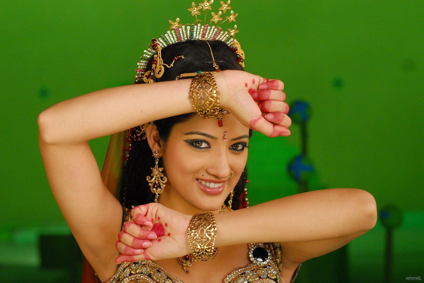 Richa Panai Beautiful Saree Images