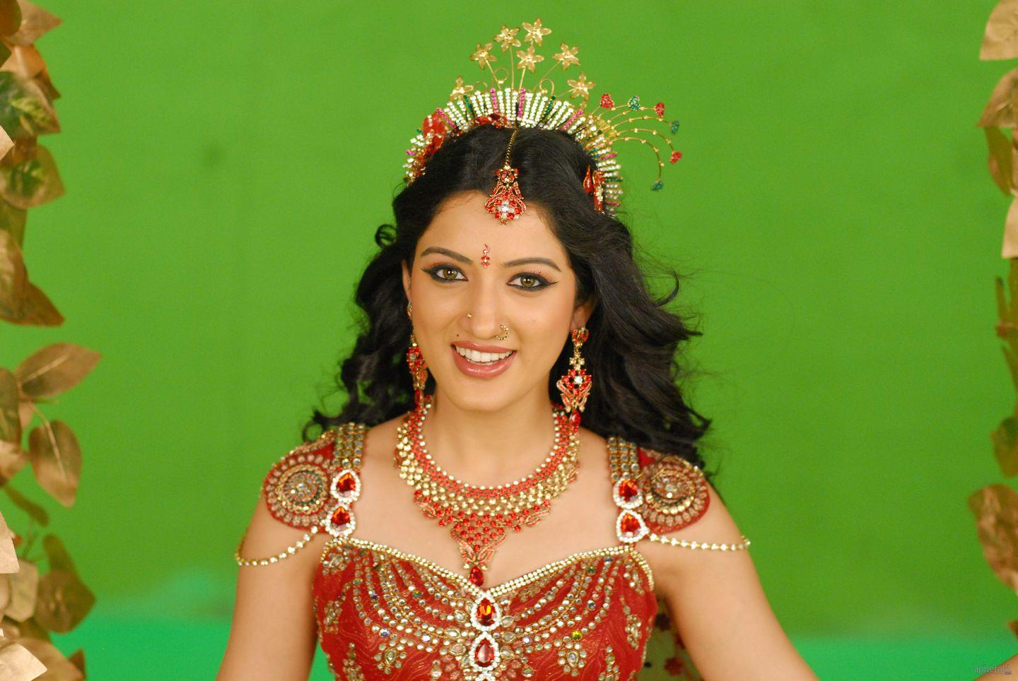 Richa Panai Beautiful Saree Images