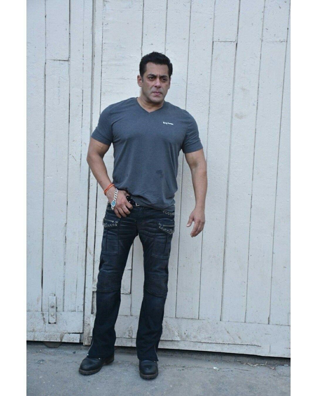 Salman Khan during the promotion of Bharat