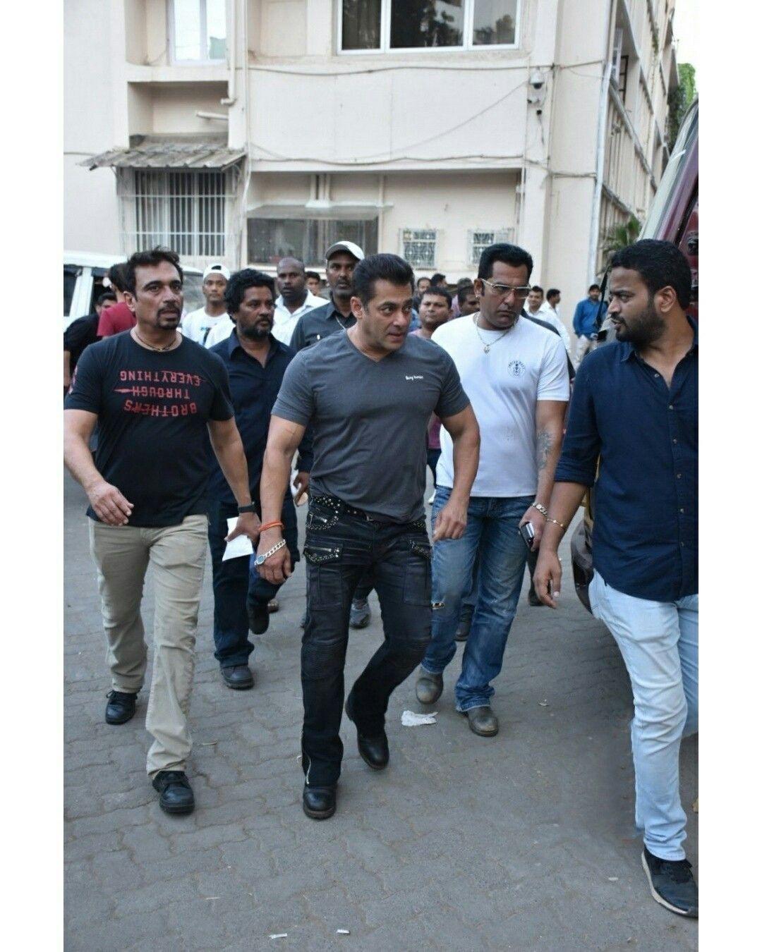 Salman Khan during the promotion of Bharat