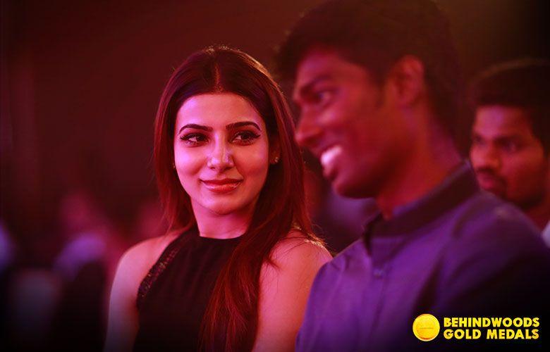 Samantha at Behindwood Awards