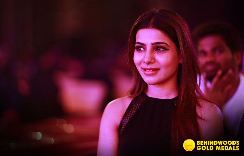 Samantha at Behindwood Awards