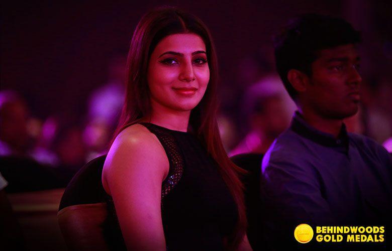 Samantha at Behindwood Awards