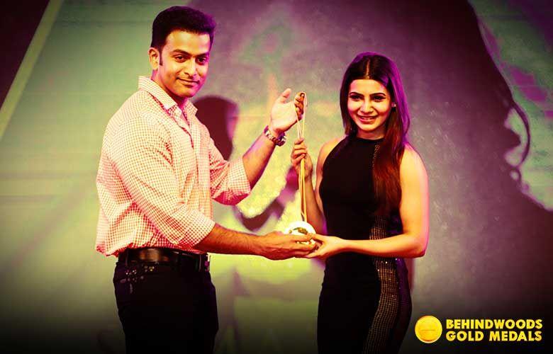 Samantha at Behindwood Awards