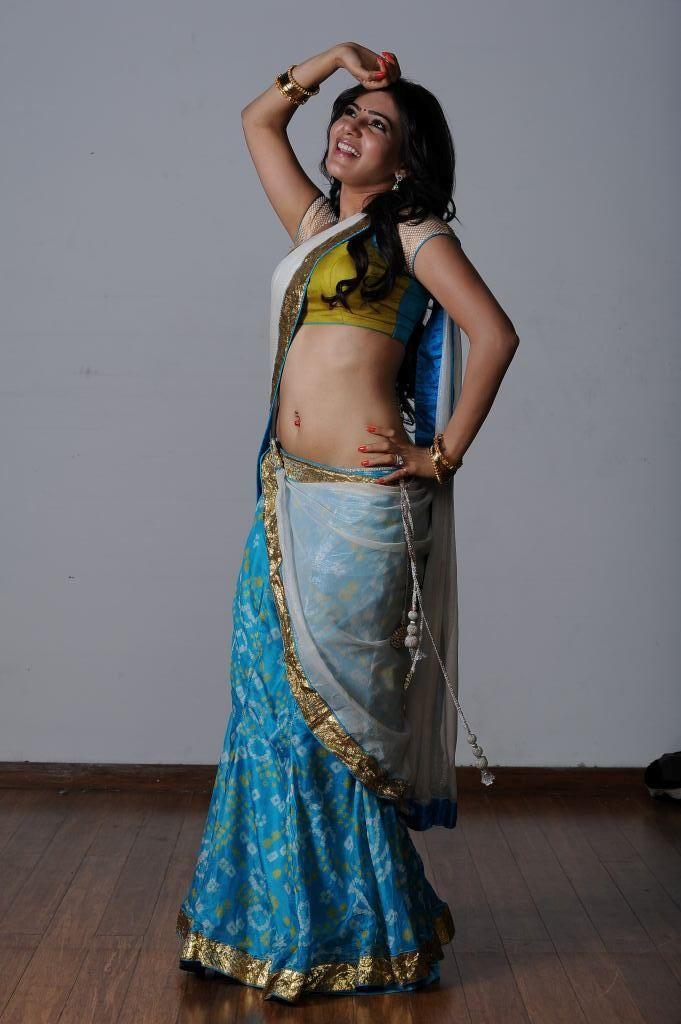 Samantha Hot Saree Photos