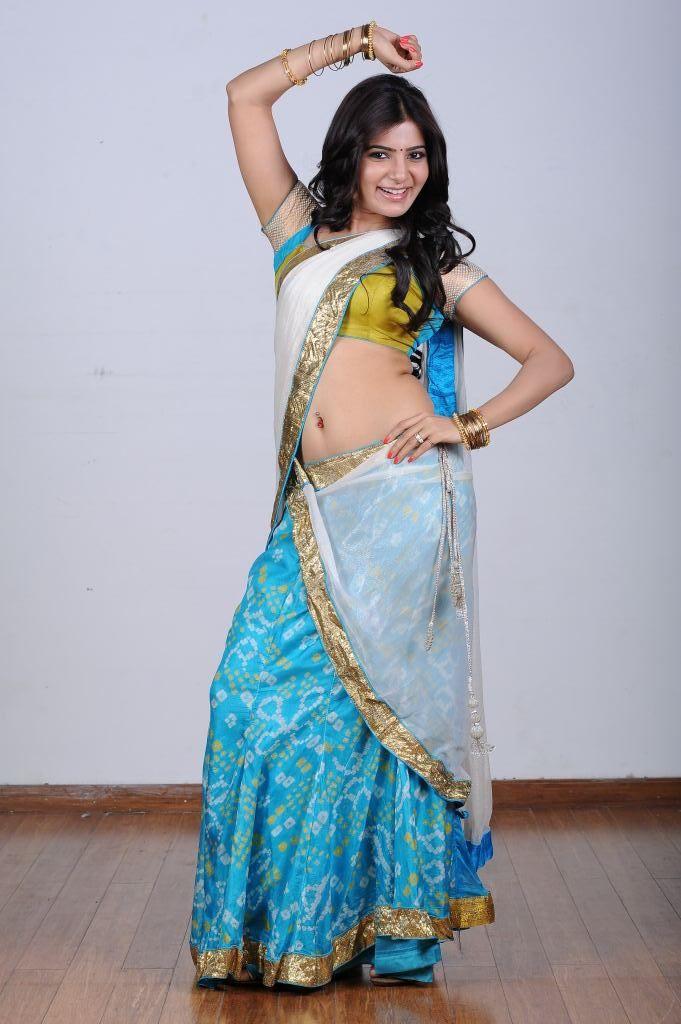 Samantha Hot Saree Photos