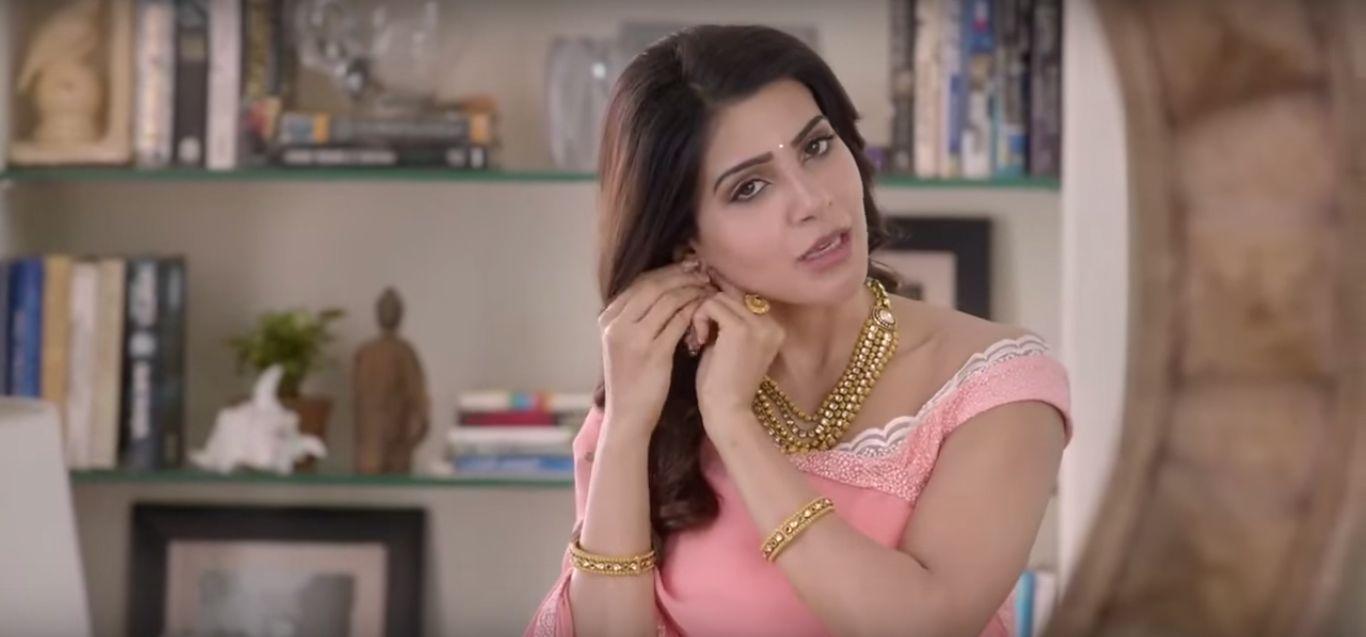 Samantha Latest Stills at Khazana Jewellery