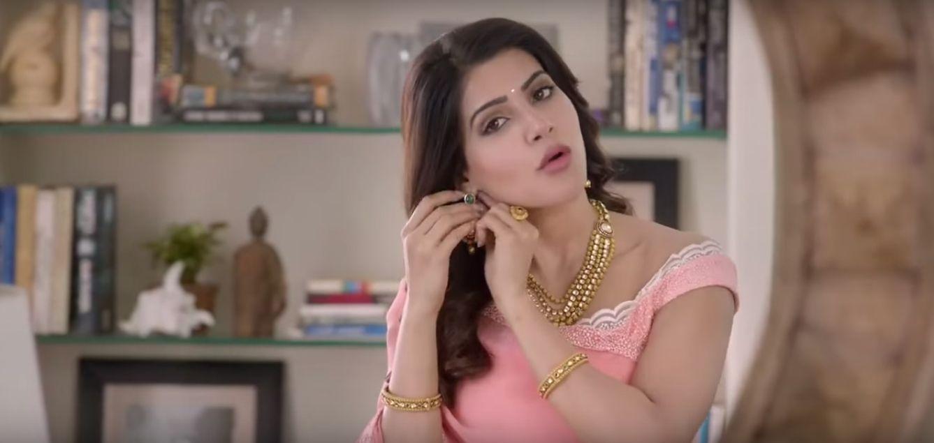 Samantha Latest Stills at Khazana Jewellery