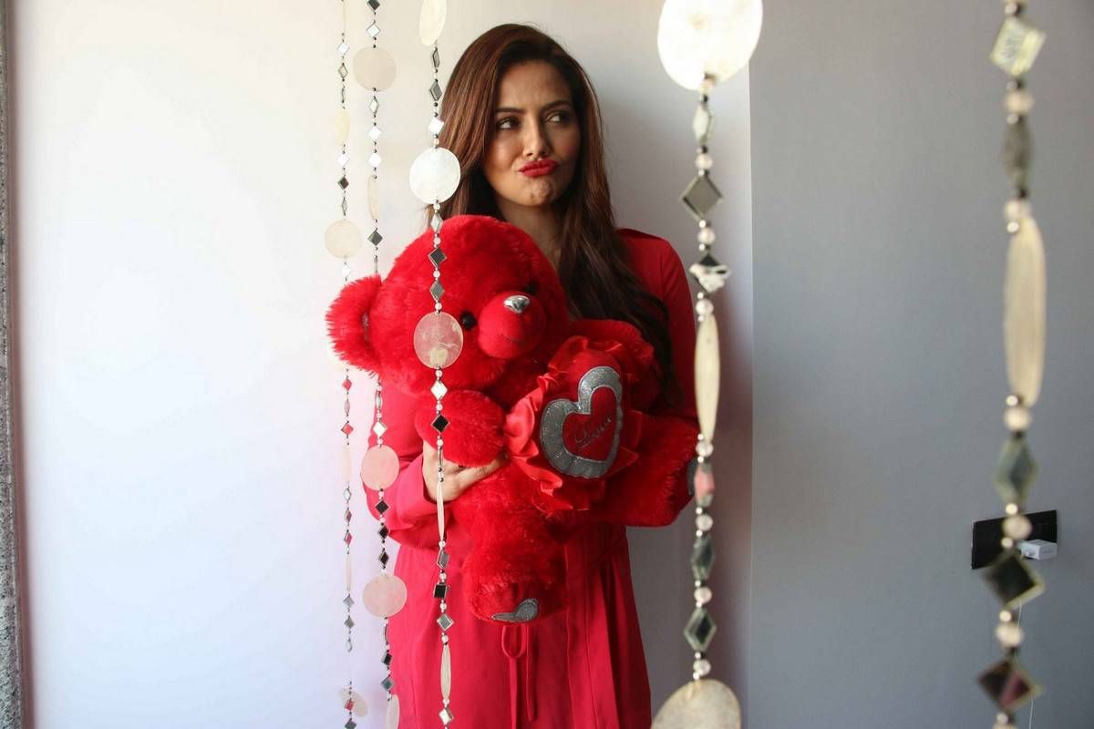 Sana Khan Valentines Day Special Photoshoot Stills