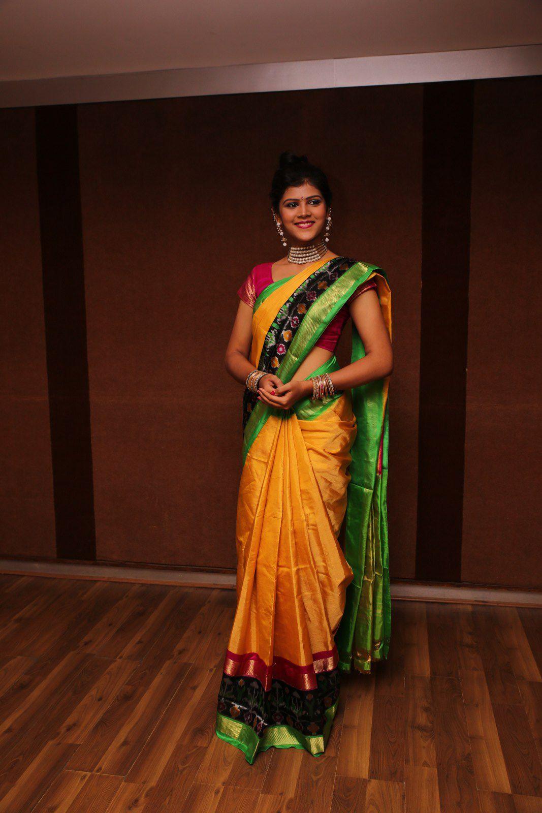 Sangeetha Kamath Beautiful Saree Photos