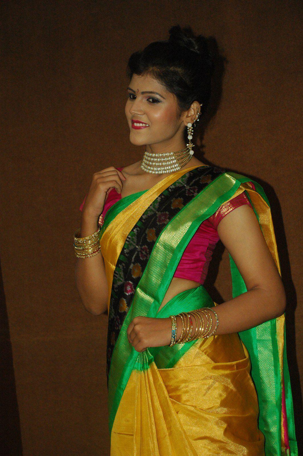 Sangeetha Kamath Beautiful Saree Photos