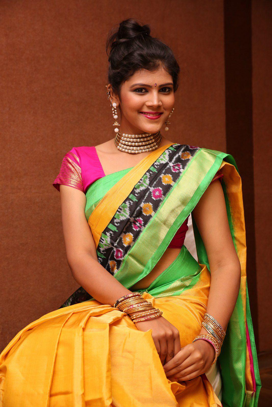 Sangeetha Kamath Beautiful Saree Photos