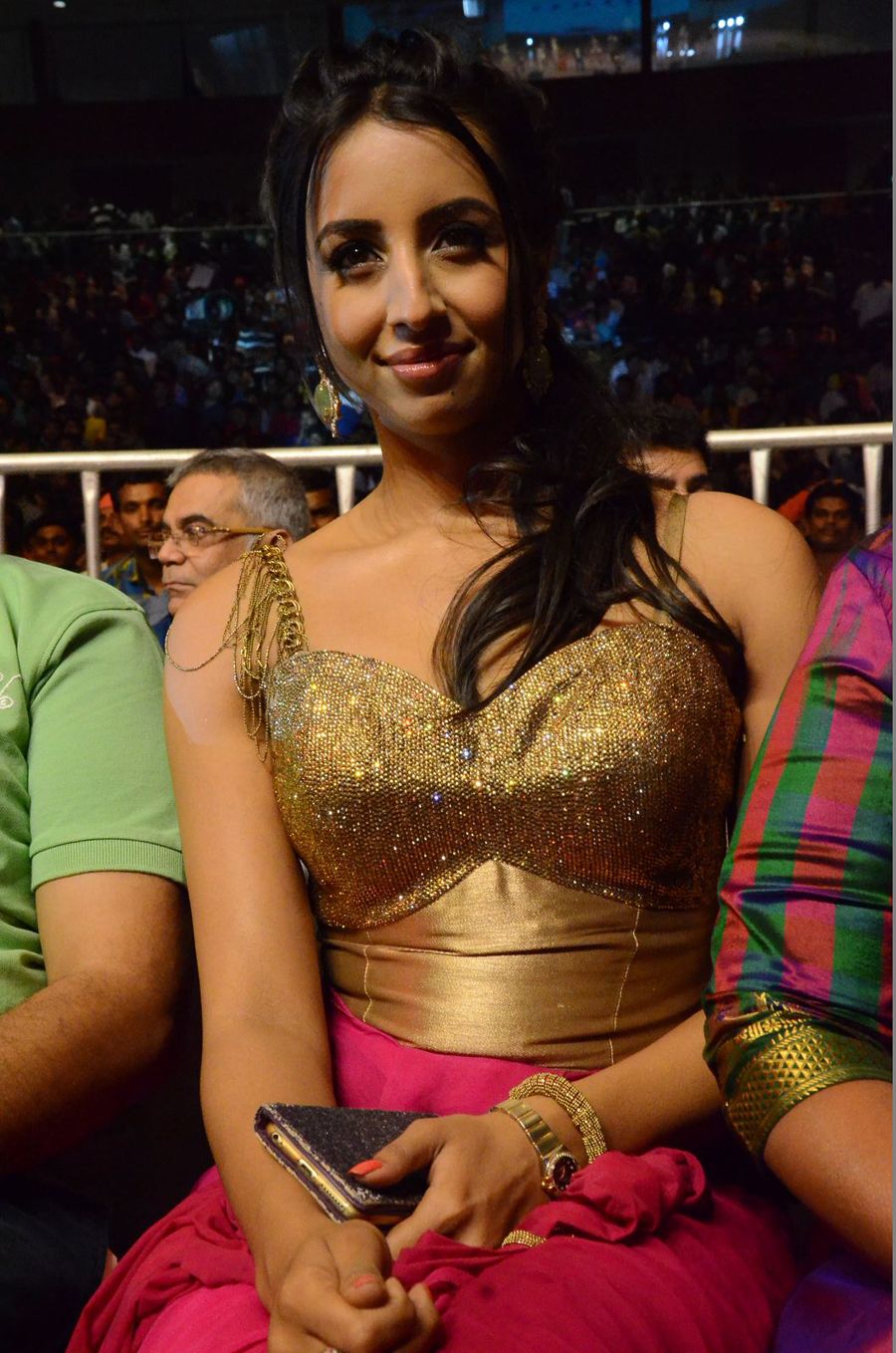 Sanjana at Sardaar Gabbar Singh Audio Launch Photos