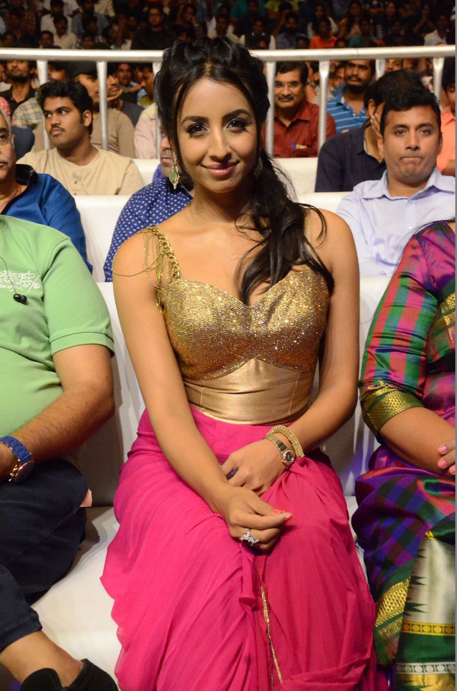 Sanjana at Sardaar Gabbar Singh Audio Launch Photos