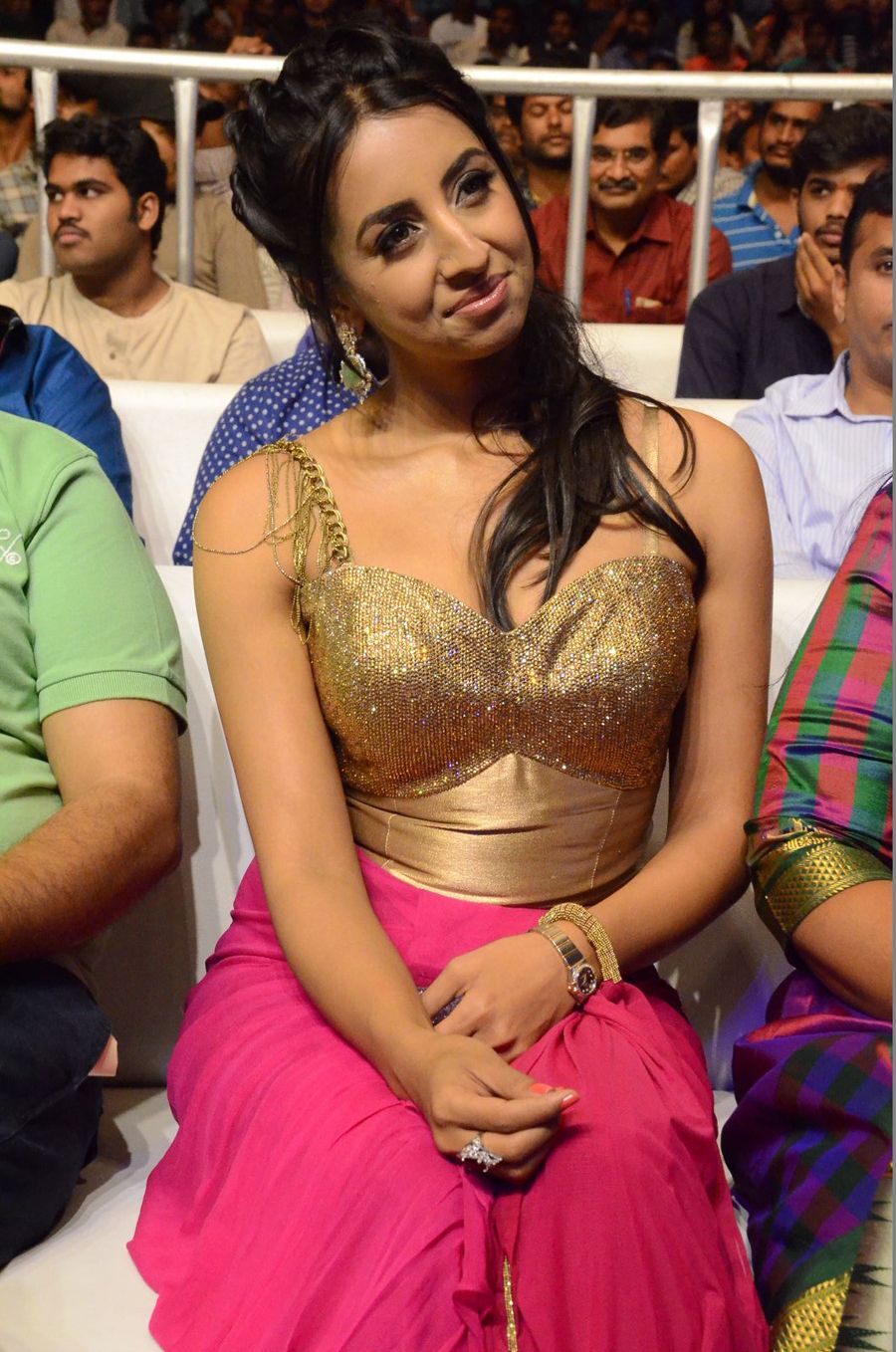 Sanjana at Sardaar Gabbar Singh Audio Launch Photos