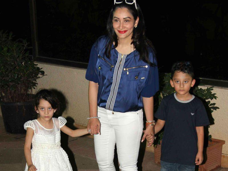 Sanjay Dutts New Year Party Photos